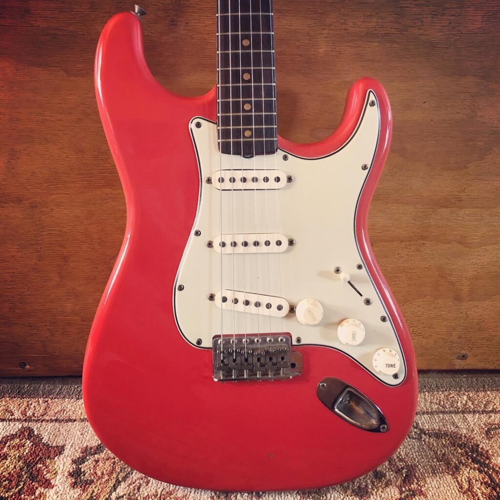 1963 Fender Stratocaster Fiesta Red